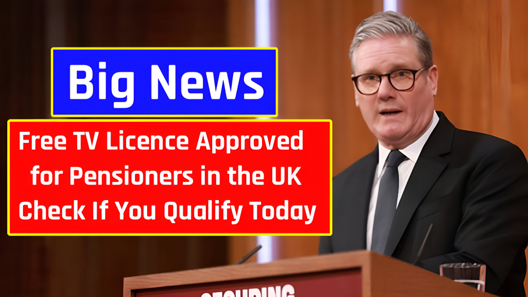 Big News Free TV Licence Approved